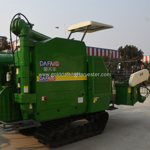 high ground clearance longer threshing drum rice harvesting